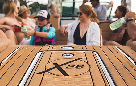 Mastercraft X26 Family Party Features