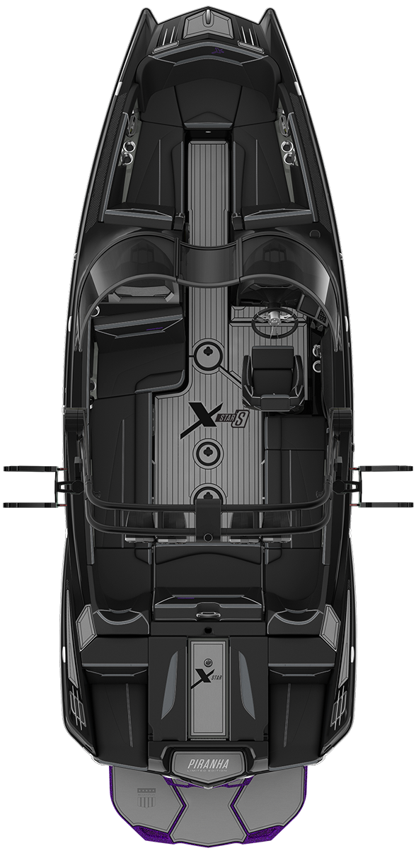 The Xstar Family Boat  Overhead