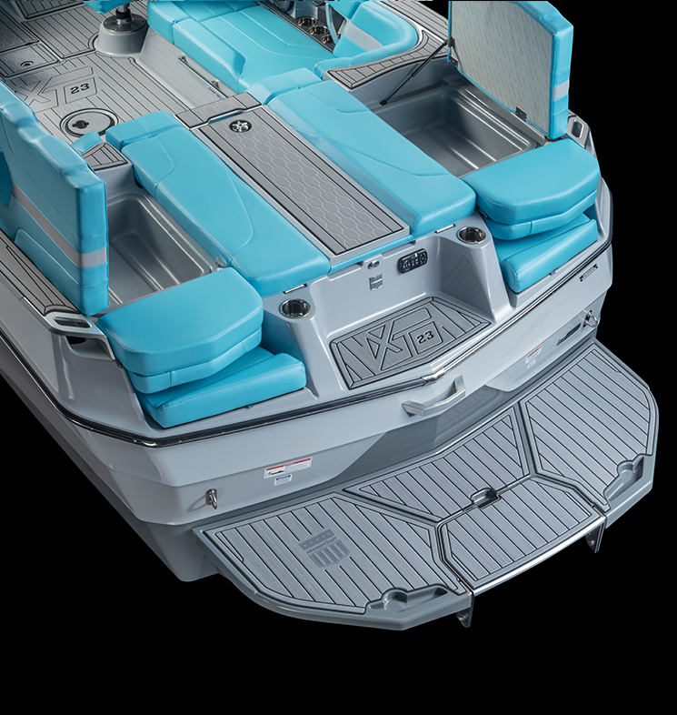 XT Fam Transom Storage