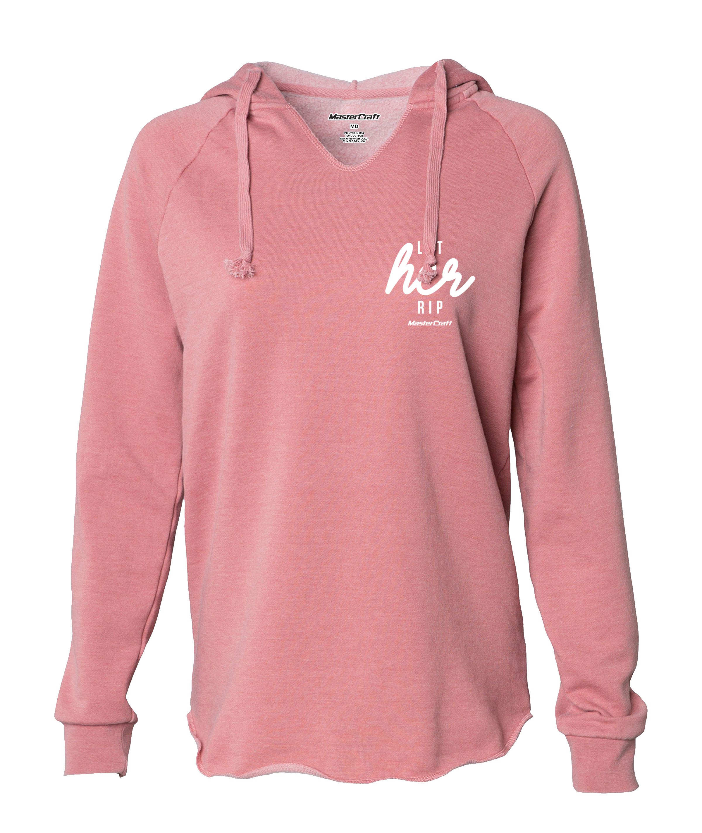 MC LHR Hoodie Womens Lhrlogo Dustyrose